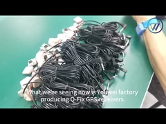 Scena di produzione dei ricevitori di antenne GPS Q-Fix-Youwei